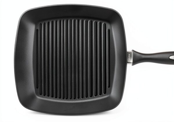 Scanpan IQ Grill antiadhésif 18,3 cm noir mat pour viande et grillades-2