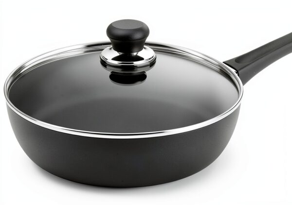 Poêle à frire SCANPAN 26 cm GreenTek antiadhésif avec couvercle-0