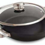 Poêle de chef Scanpan Pro S+ 4,25 L antiadhésif Stratanium+ couvercle-0