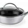 Sauteuse en aluminium SCANPAN 56102600 Argenté – antiadhésif et miroir-0