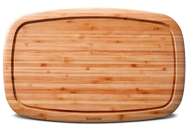 Planche à découper Scanpan Classic 50 x 30 cm Bambou durable légère-0