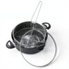 Poêle à braiser Scanpan ES5 avec panier amovible antiadhésif-1