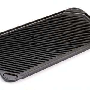 SCANPAN Plaque Grill Classic 44x24 cm Noir pour Dessus de Poêle-0