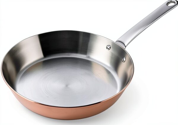 Poêle à frire induction SCANPAN 24,1 cm Cuivre 9,5" poignée froide-0