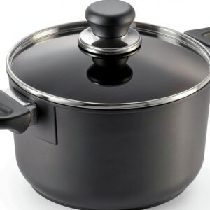Faitout induction Scanpan Classic 3,25 L noir avec couvercle-0