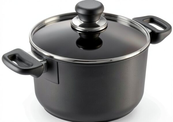 Faitout induction Scanpan Classic 3,25 L noir avec couvercle-0