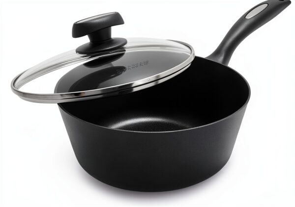 Poêle Scanpan ES5 Windsor 3 L noir 3 quarts aluminium-0
