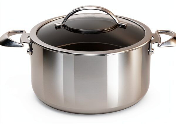 Faitout Scanpan HaptIQ 4,8 L noir casserole acier inoxydable-1