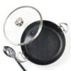 Scanpan CS+ Poêle de chef avec couvercle, 5,5 l, argent-1