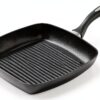 Scanpan IQ Grill antiadhésif 18,3 cm noir mat pour viande et grillades-0