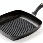 Scanpan IQ Grill antiadhésif 18,3 cm noir mat pour viande et grillades-0