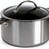 Faitout Scanpan HaptIQ 4,8 L noir casserole acier inoxydable-0
