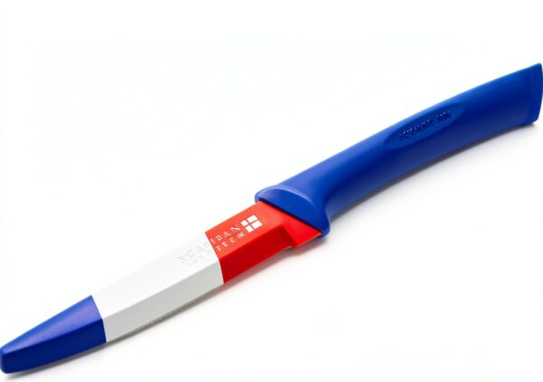 Couteau Scanpan SC51000847 10 cm Bleu BlancRouge et Allez les bleus-0
