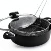 Poêle à braiser Scanpan ES5 avec panier amovible antiadhésif-0
