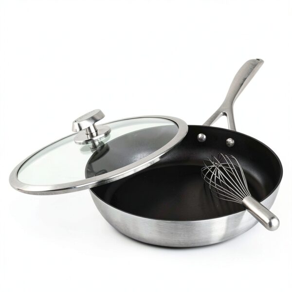 Scanpan CS+ Sauteuse avec couvercle, 3 l, argenté-1