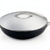 SCANPAN Professionnel 60103200 Sauteuse avec Couvercle, 32 cm-0