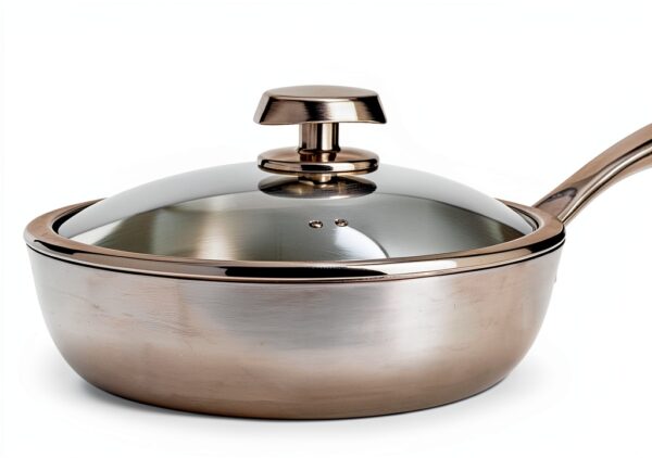 Scanpan CS+ Sauteuse avec couvercle, 3 l, argenté-0