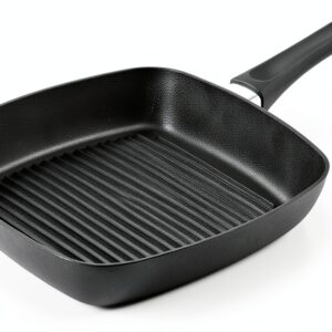 Scanpan Grill Antiadhésif 28 cm Noir Mat, Poêle Gril Classic pour-0