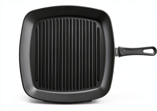 Scanpan Grill Antiadhésif 28 cm Noir Mat, Poêle Gril Classic pour-3