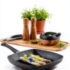Scanpan Grill Antiadhésif 28 cm Noir Mat, Poêle Gril Classic pour-5
